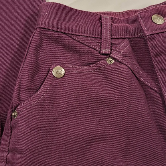RoughRider Jeans Vintage Western Wear Womens 5 6 Purple RRJ - Picture 5 of 13